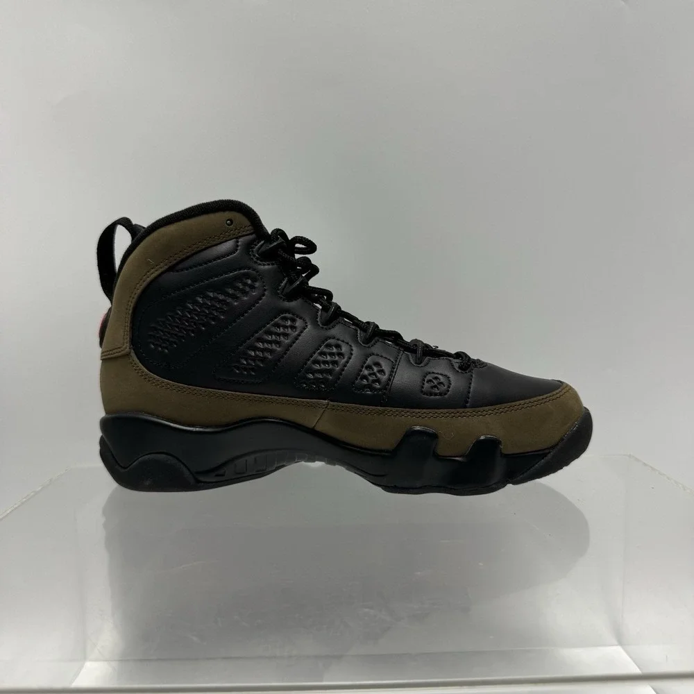 Brand New Nike Air Jordan 9 Retro GS Black Olive HV4574-030 Size 6.5Y Youth